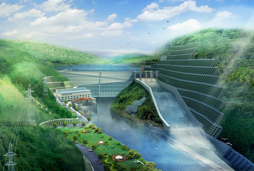 阿荣老挝南塔河1号水电站项目